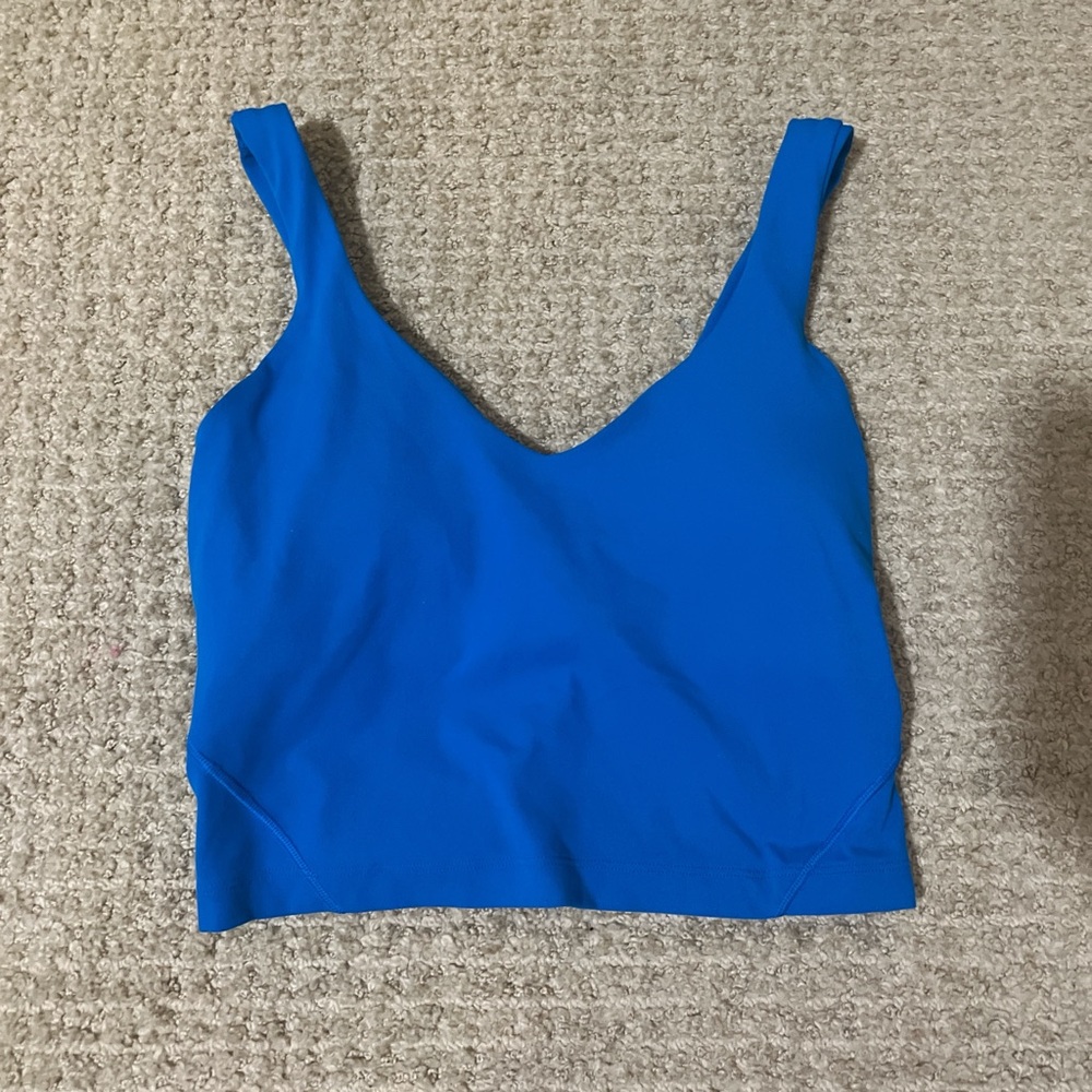 Poolside blue lululemon align tank. Rare color!